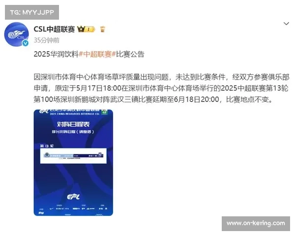 深圳新鹏城主场草坪问题致比赛延期